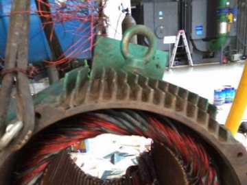 高壓電機不能起動且冒煙發(fā)熱如何維修