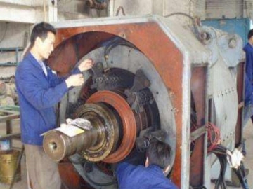 電機法蘭盤螺釘斷裂是什么原因？