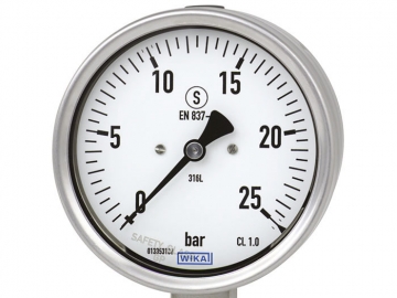 232.30, 233.30波登管壓力表，不銹鋼型