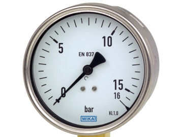 212.20波登管壓力表，銅合金材質(zhì)