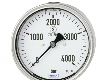 PG23HP-P波登管壓力表，不銹鋼材質(zhì)