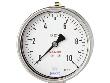 PG28波登管壓力，哈氏合金材質