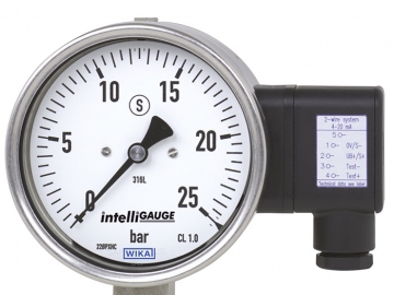 PGT23.100, PGT23.160帶電信號(hào)輸出的波登管壓力表