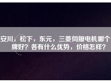 安川，松下，東元，三菱伺服電機(jī)哪個(gè)品牌好？各有什么優(yōu)勢(shì)，價(jià)格怎樣？