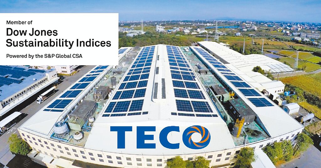 東元電機(jī)已連續(xù)三年入選DJSI道瓊永續(xù)指數(shù)新興市場類別，更三度列入國際永續(xù)評比機(jī)構(gòu)標(biāo)準(zhǔn)普爾（S&P Global）永續(xù)年鑑。圖／東元電機(jī)提供