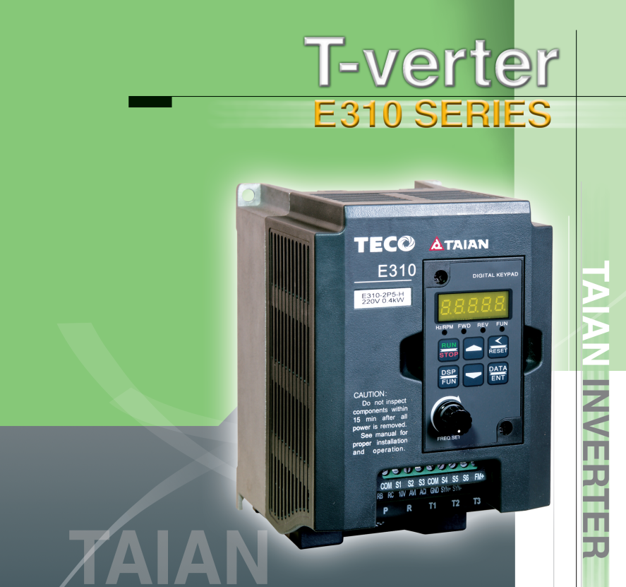 E310系列變頻器樣本